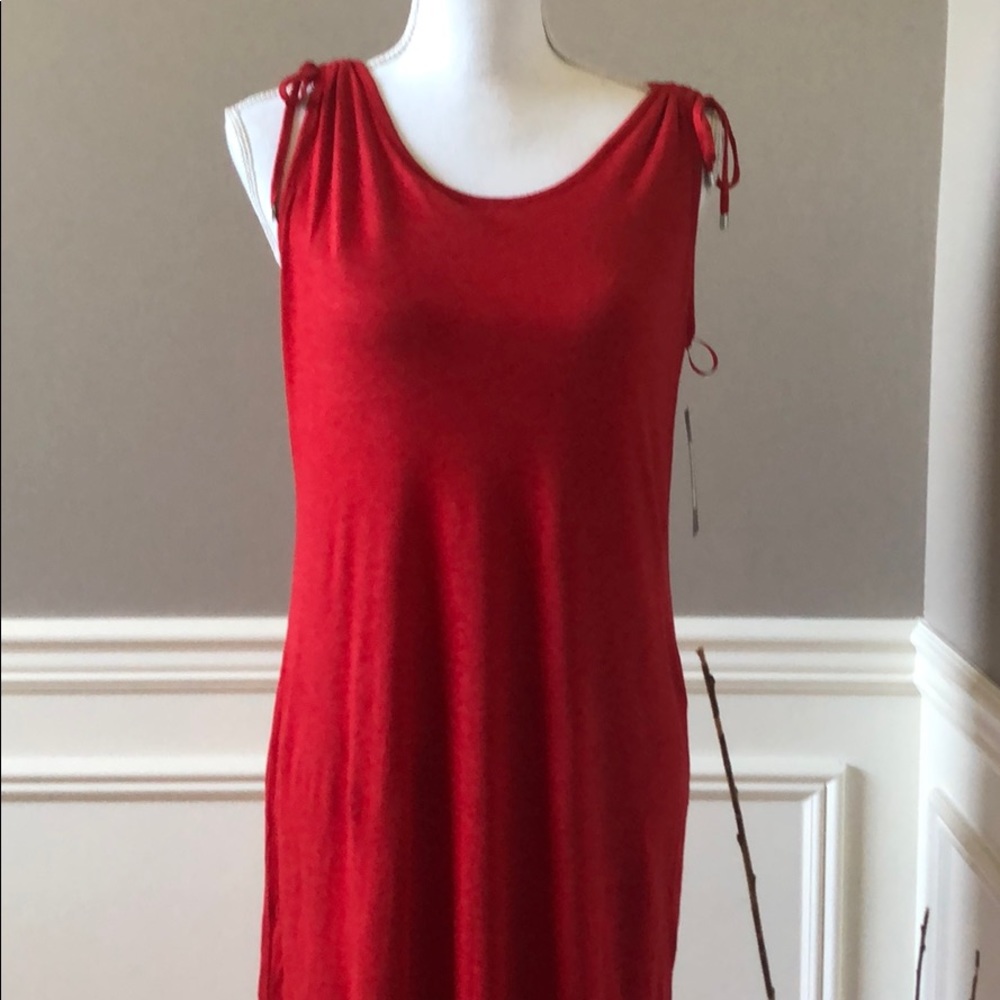 Ralph Lauren Linen full Length Tank Dress - Picture 5 of 8